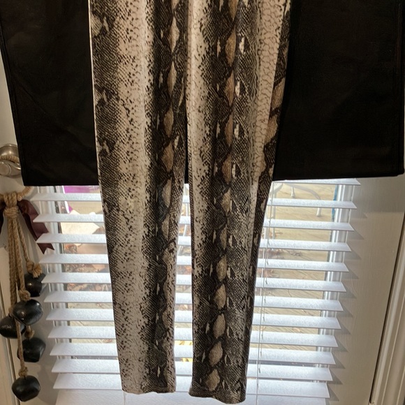 Snake Print Jumpsuit - Picture 4 of 11